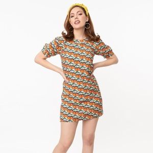 1960s Style Shift Dress